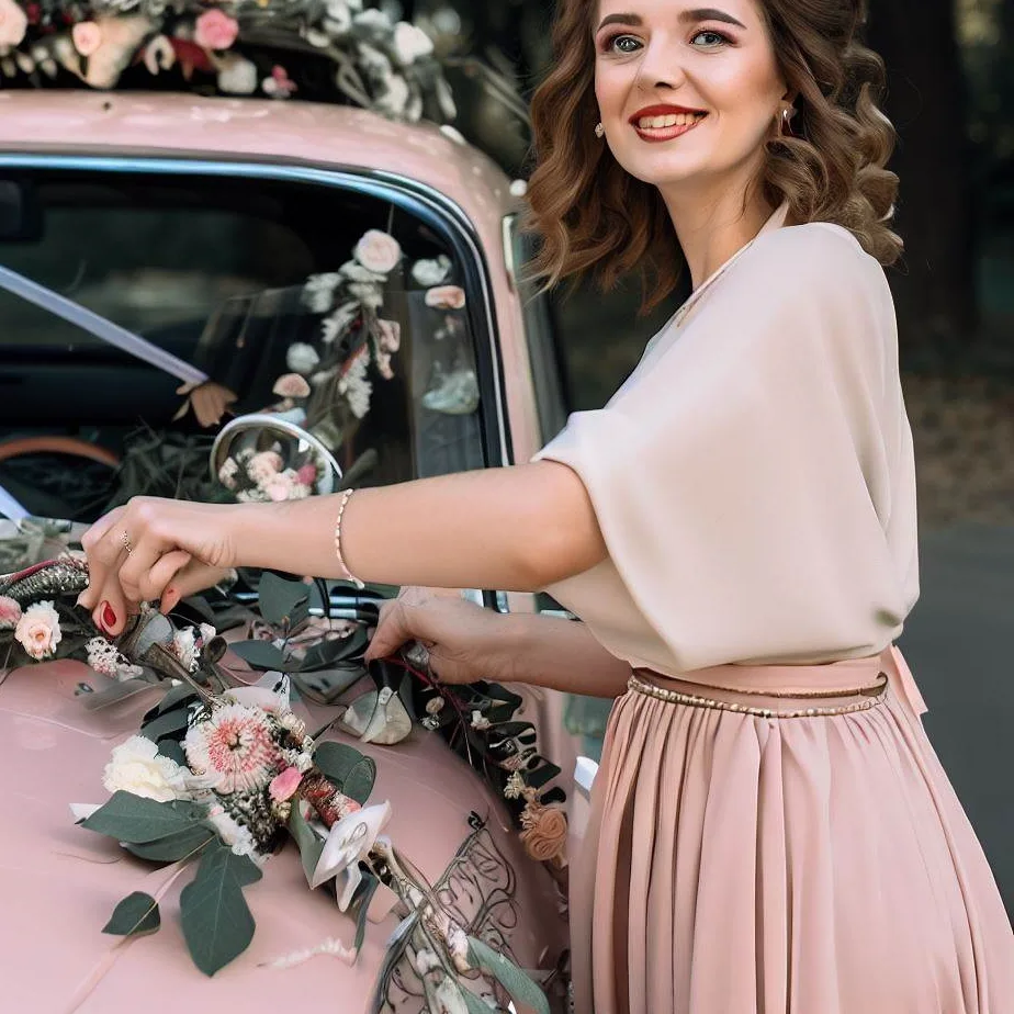 Jak zrobić dekoracje samochodu do ślubu